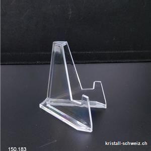 Plexiglas Ständer - Staffelei klein, H. 5,6 x Br. 3,6 cm