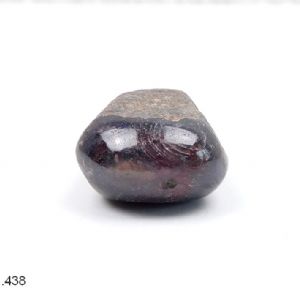 Saphir roh - Korund schwarz-violett 3 cm. Unikat