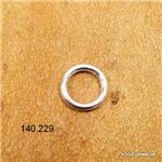 Ring geschlossen 7 x 0,8 mm, 925 Silber