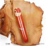 Griffel Jaspis rot breckzie 8,5 - 9 x 2 cm dick