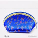 Tasche Halbmond Königsblau mit Reißverschluss