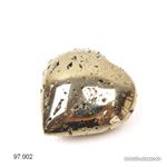 Herz Pyrit aus Peru. Einzelstück 193 Gramm