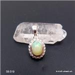 Anhänger Opal aus Äthiopien aus 925 Silber