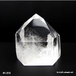 Bergkristall Spitz poliert 9,2 cm. Unikat 698 Gramm