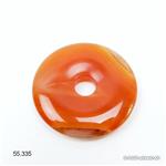 Karneol gebändert, Donut 4 cm