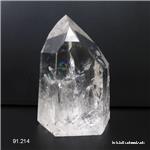 Bergkristall  AA, polierte Spitze 10,4 cm. Unikat 632 Gramm
