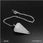Pendel Bergkristall facettiert klein 2,5 cm. SONDERANGEBOT