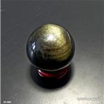 Kugel Obsidian Gold 4 cm. Einzelstück