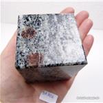 Granat Hornblende in Schiefer Matrix Würfel 5 x 5 cm. Einzelstück