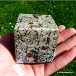 Granat in Gneis Matrix Würfel 5 x 5 cm. Einzelstück