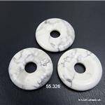 Magnesit - Howlith - Donut 3 cm 