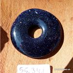 Goldfluss blau, Donut 3 cm. SONDERANGEBOT