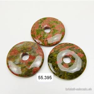 Unakit - Epidot, Donut 4 cm