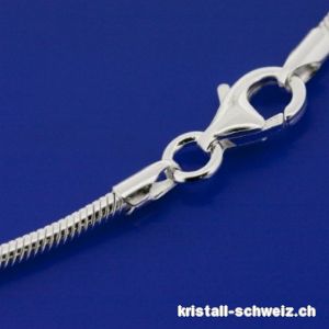 Schlangenkette aus 925 Silber, L. 40 cm