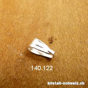 Metall Schnalle für Anhänger. Farbe Silber