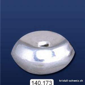 Linse konkav 8 mm, Zwischenteil 925er Silber