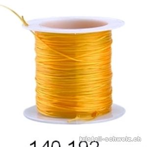 Elastfaden Opalon hell-Orange, 1 Rolle ca. 10 Meter