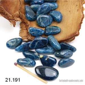 Apatit blau 4 - 6 Gramm, 2 bis 3 cm