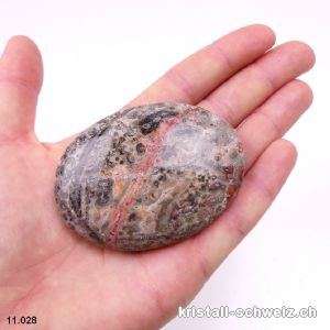 Jaspis Leopard hell, Seifenstein 7 x 5 cm