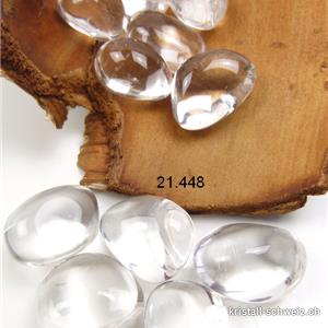 Bergkristall 2,5 - 3,5 cm / 15 - 18 Gramm. Grösse L. A-Qual.