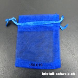 Organza Beutel Königsblau 8,5 x 7 cm