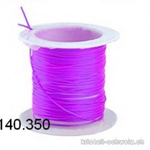 Elastfaden Opalon Violet. 1 Spule ca. 10 Meter