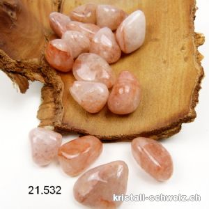 Quarz Lachs 2 - 2,5 cm. Größe M