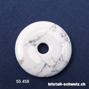 Magnesit - Howlith Donut 4 cm