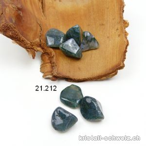 Achat - Moosachat grün 1,5 - 2 cm. Größe S