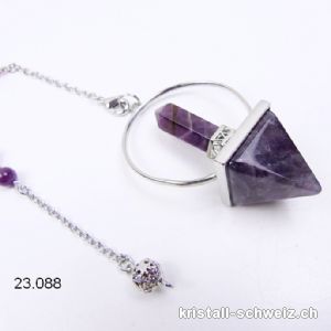 Pendel Amethyst Pyramid