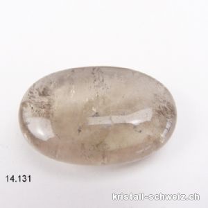 Rauchquarz Hellfarbe Linsenstein 4,5 x 3 cm