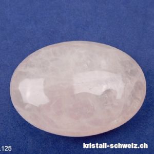 Rosenquarz hell, Seifenstein ca. 7 x 5 cm