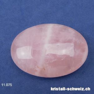 Rosenquarz Seifenstein ca. 7 x 5 cm