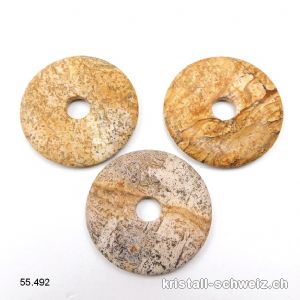 Jaspis Landschaft - Bilder Jaspis, Donut 4 cm