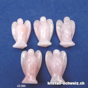 Engel Rosenquarz 3,8 - 4 cm