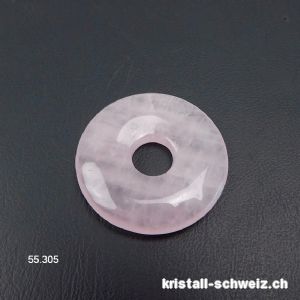 Rosenquarz Donut 3 cm