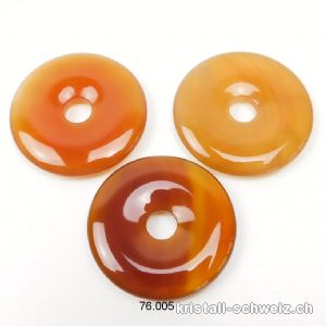 Carneol - Karneol, Donut 4 cm. SONDERANGEBOT