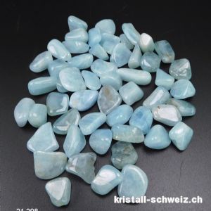 Aquamarin 1 - 1,5 cm. Grösse XS-S