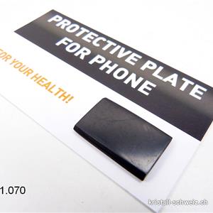 Schungit Platte für Smartphone 2,5 x 1,5 cm