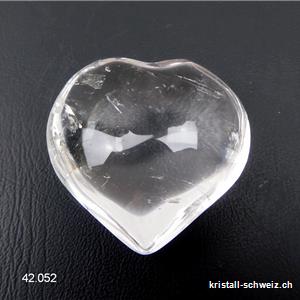 Herz Bergkristall 3,5 - 4 x 3 - 3,5 cm