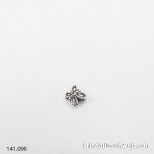 1 Schmetterling Zwischenteil aus 925er Silber 6 x 5 mm