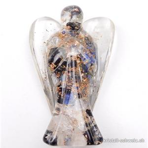 Angel Lapislazuli  - Turmalin - Bergkristall, Orgonit 7,5 bis 8 cm