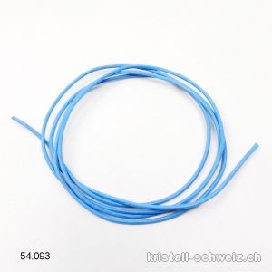 Lederband Hellblau 1,5 mm /1 Meter