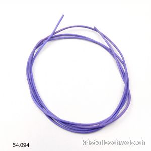 Lederband Violet mittel-lila 1,5 mm / 1 Meter