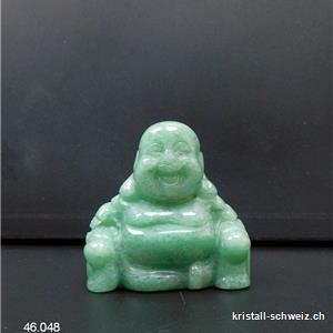 Buddha grüner Aventurin 3,5 x 3,5 cm