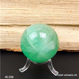 Kugel Fluorit grün aus Brasilien 4,7 cm. Einzelstück 183 Gramm