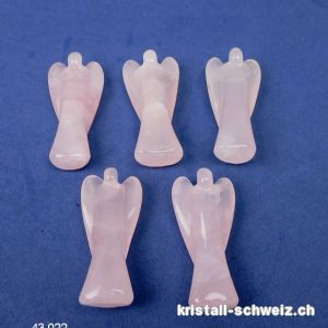Engel Rosenquarz 5,5 cm
