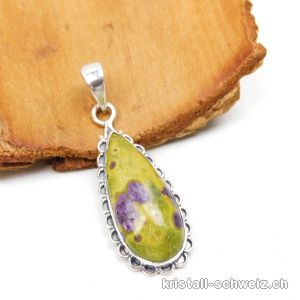 Anhänger Atlantisit aus 925 Silber. Einzelstück