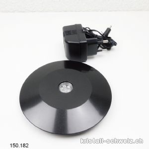 1 Beleuchtungssockel LED rund Ø 12,5 cm, mit Farbwechsel