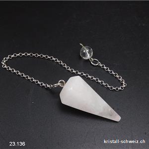 Pendel Bergkristall facettiert 3,5 - 4 cm